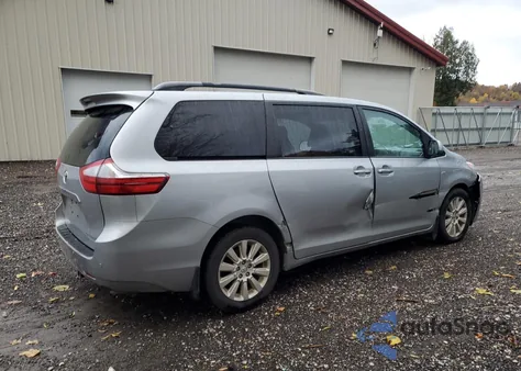 2016 Toyota Sienna Xle from USA, damaged, VIN 5TDDK3DC3GS130122